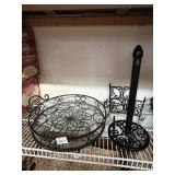 PAPER TOWEL HOLDER, BASKET ETC.