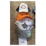 CLEVELAND BROWNS HATS AND SAINTS HAT