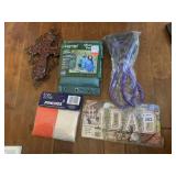 NEW RAIN PONCHOS, CROSS, EXERCISE STRETCH BAND