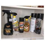 OVEN CLEANER, GOO GONE, WASP SPRAY