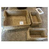 SET OF STORAGE BASKETS