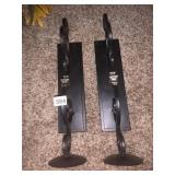 IRON WALL CANDLE SCONCES