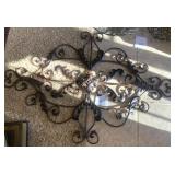 LARGE IRON WALL DECORATION