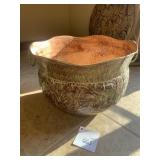 LARGE METAL PLANTER