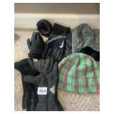 ADIDAS GLOVES, NIKE GLOVES, THE NORTH FACE PLAID