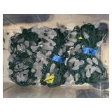 CHRISTMAS LIGHTS, APPEAR TO BE ALL PINK