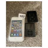 IPAD TOUCH 8GB IN CASE, IPOD SHUFFLE 8 GB WITH