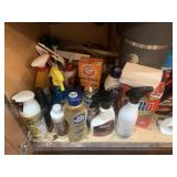CLEANING SUPPLIES INCLUDING BRILLO, BAR KEEPERDS