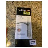 ANDERSEN WINDOWS STORM DOOR HANDSET, NICKLE