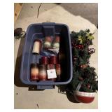 MINI TREE AND PILLAR CANDLES