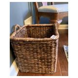 TALL SQUARE HANDLED BASKET