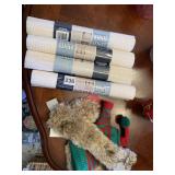 DOLL CLOTHES AND SHELF LINER