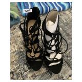 CHINESE LAUNDRY STRAPPY HEELS, SZ 7.5
