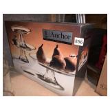 ANCHOR HOCKING TIERED PLATTER SET
