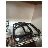 IRON CASSEROLE TRIVETS/HOLDERS