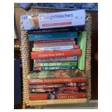 HARDBACK COOKBOOKS, BASKET *NOT* INCLUDED