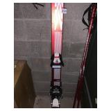 VOLKI DIN 7890 S DOWNHILL SKIS WITH BINDINGS AND