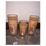 3 NEW YANKEE CANDLES, HARVEST