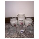 3 NEW YANKEE CANDLES, NORTH POLE