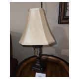 MARBLE LOOK BASE TABLE LAMP