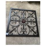 SQUARE IRON WALL ART PANEL