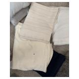 RALPH LAUREN COTTON BLANKET, FULL/QUEEN AND 2