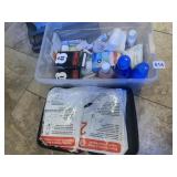 BIN OF FIRST AID SUPPLIES