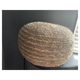 20X14 JUTE POOF FOOTREST OTTOMAN