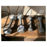 8LB AND 3LB HAND WEIGHTS