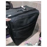 LARGE BLACK ROLLING SUITCASE