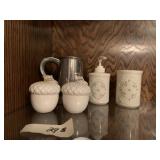 LENOX SOAP DISH, GLASS