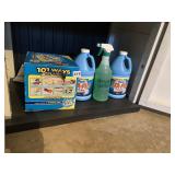 OXI CLEAN, STA-FLO, SIMPLE GREEN IN SPRAY BOTTLE