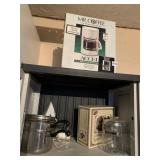 NEW MR. COFFEE PAN SET, GLASS COFFEE POT, FARBER