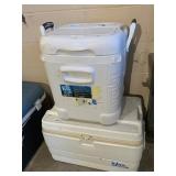 TWO COOLERS INCLUDE IGLOO