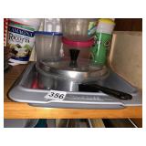 BAKING PAN, SAUCE POT, FOOT STORAGE