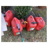 5 GAS CANS