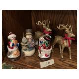 HOLIDAY REINDEER, SNOWMEN, ETHOMAS PACCONI