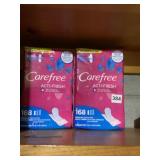 CAREFREE ACTI-FRESH 2 PACKAGES