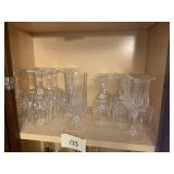 WATERFORD GLASSES SMALLER GOBLETS