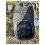 GARDENING CART, SAWHORSE, WATERING CAN