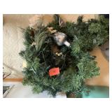 WREATH AND ORNAMENTS