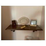 LENOX ASHTRAY AND RADIOSHACK TEMP GAUGE