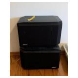 BOSE SPEAKERS LARGER CAN BE MOUNTED SIDEWAYS OR