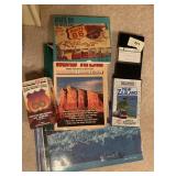 BOOKS AND VHS TAPES OF ROUTE 66 AND OTHER