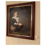 SIGNED BURTON ON CANVAS