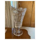 LARGER VASE WATERFORD SIMILAR TO PRIOR LOT 83
