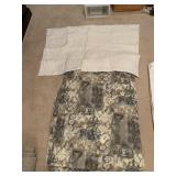 BEDSPREAD AND SHAM, SHEETS