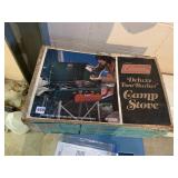 COLEMAN DELUXE TWO BURNER CAMP STOVE