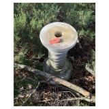 CEMENT BIRD BATH STAND