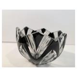 COLOR-CUT CRYSTAL BOWL TRANSLUCENT LEAD CRYSTAL